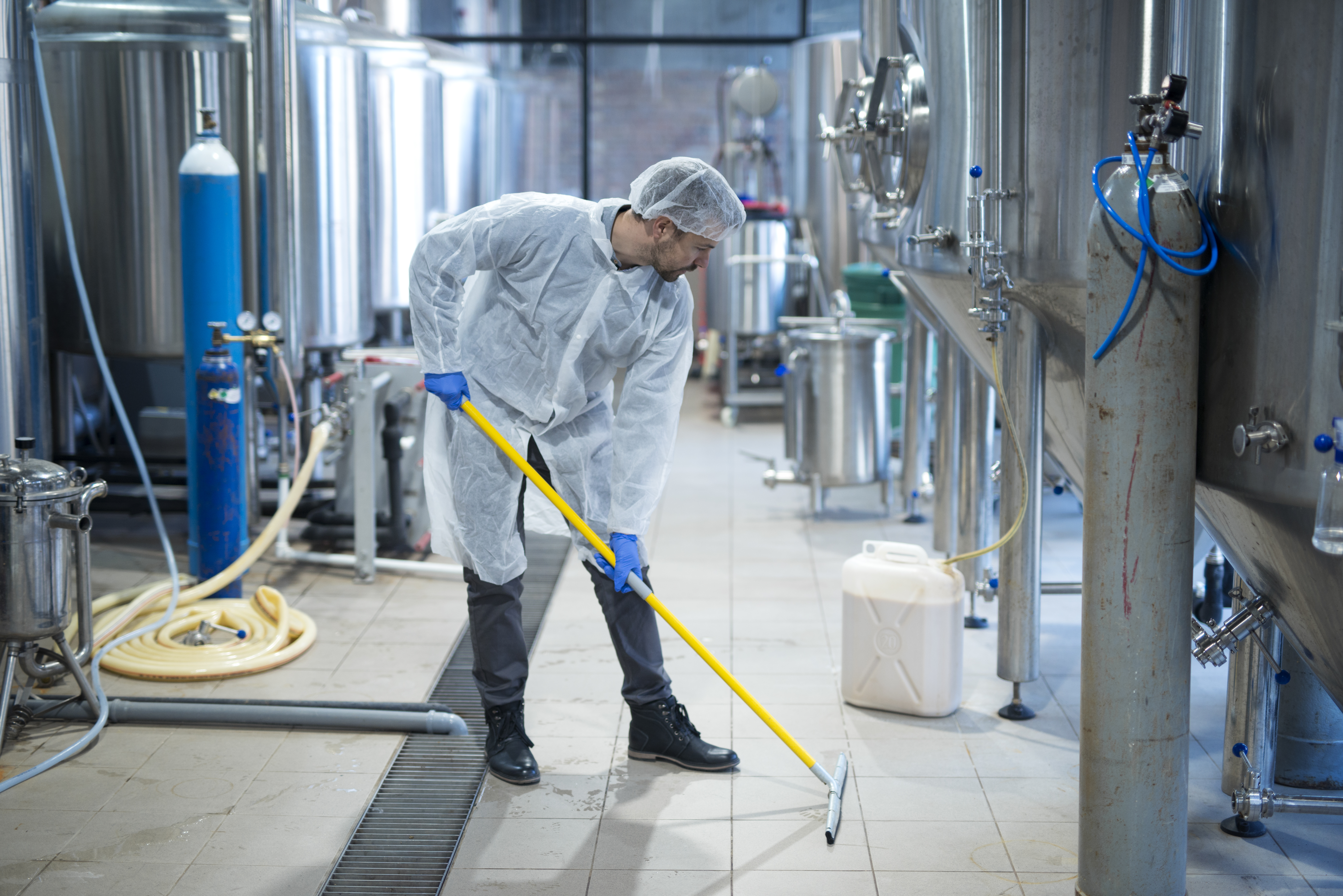 Nettoyage d'un site industriel — Infinity Services